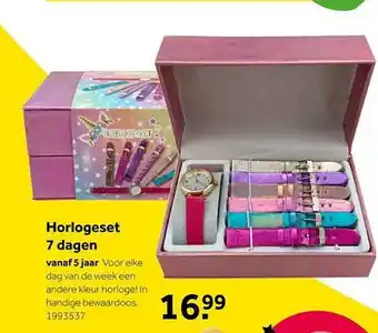 Intertoys Horlogeset 7 dagen aanbieding