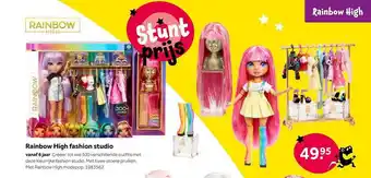 Intertoys Rainbow high fashion studio aanbieding