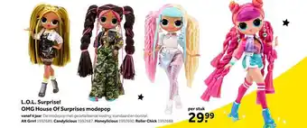 Intertoys L.o.l. surprise! omg house of surprises modepop aanbieding