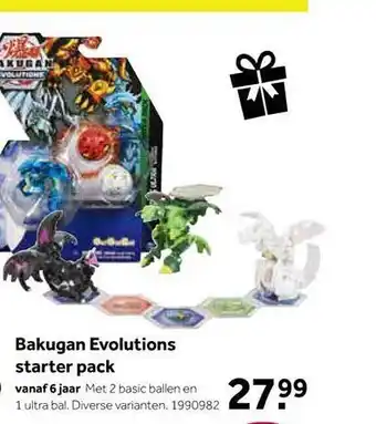 Intertoys Bakugan evolutions starter pack aanbieding