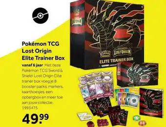 Intertoys Pokémon tcg lost origin elite trainer box aanbieding