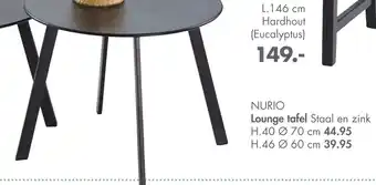 Casa NURIO Lounge tafel aanbieding