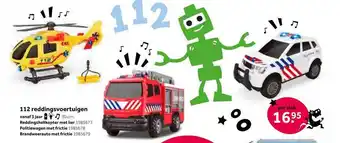 Intertoys 112 reddingsvoertuigen aanbieding