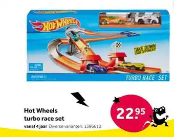 Intertoys Hot wheels turbo race set aanbieding