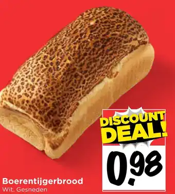 Vomar Voordeelmarkt Boerentijgerbrood aanbieding