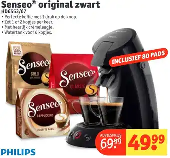 Kruidvat Senseo® original zwart aanbieding