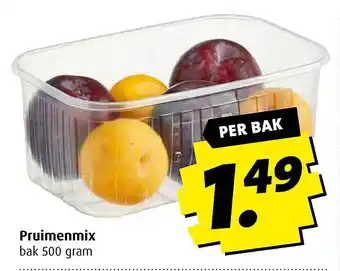 Boni Pruimenmix 500 gram aanbieding