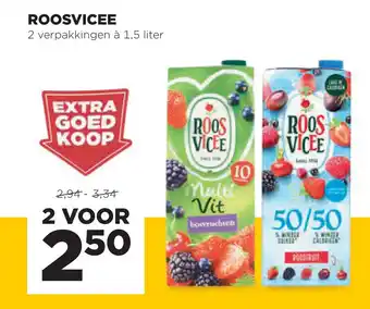 Jumbo Roosvicee 1,5 liter aanbieding