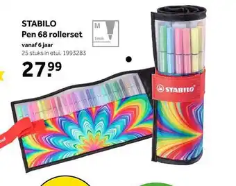 Intertoys Stabilo pen 68 rollerset aanbieding