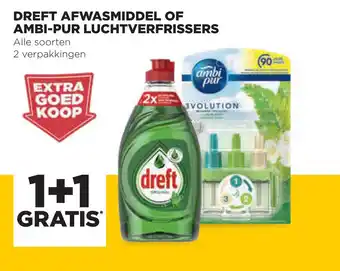 Jumbo Dreft Afwasmiddel Of Ambi-Pur Luchtverfrissers aanbieding