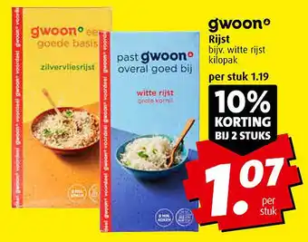 Boni gwoon Rijst aanbieding