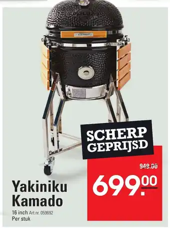 Sligro Yakiniku kamado aanbieding