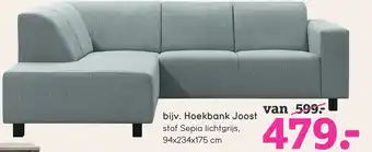 Leen Bakker Hoekbank Joost aanbieding