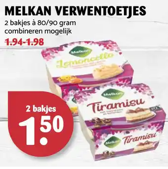 Boon`s Markt Melkan verwentoetjes aanbieding