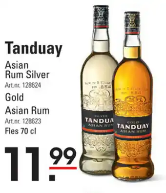 Sligro Tanduay 700ml aanbieding