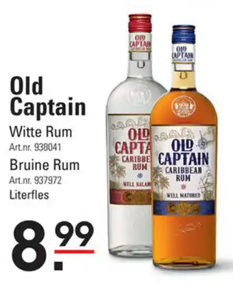 Sligro Old Captain Rum 1L aanbieding