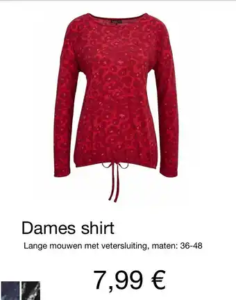 Kik Dames shirt aanbieding