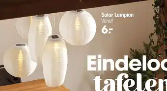 Kwantum Solar Lampion aanbieding