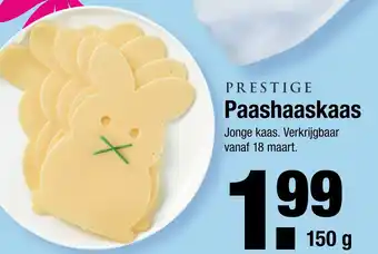 ALDI Paashaaskaas 150g aanbieding