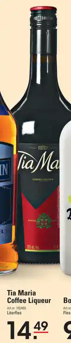 Sligro Tia Maria Coffee liqueur 1L aanbieding