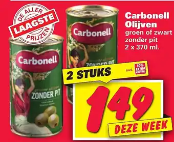 Nettorama Carbonell Olijven aanbieding