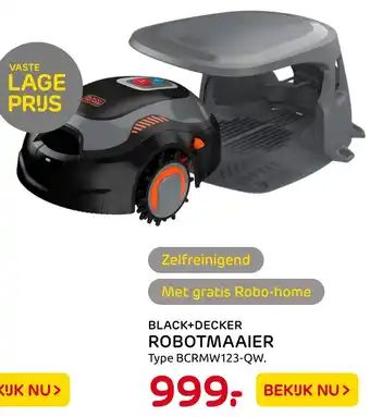 Praxis Black+Decker Robotmaaier | BCRMW123-QW aanbieding