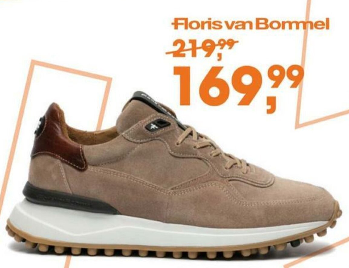 Floris van Bommel sneakers aanbieding bij Ziengs