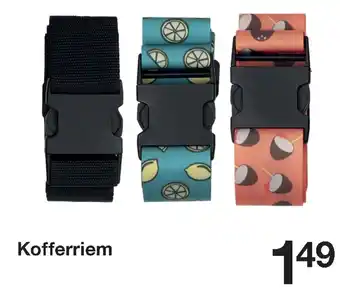 Zeeman Kofferriem aanbieding