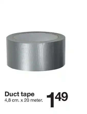 Zeeman Duct tape aanbieding