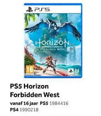 Intertoys Ps5 horizon forbidden west aanbieding