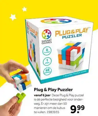 Intertoys Plug & play puzzler aanbieding