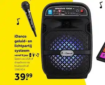 Intertoys Idance geluid- en lichtpartij systeem aanbieding