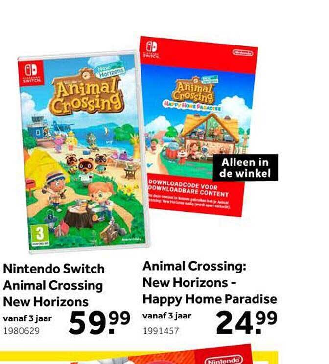 Nintendo switch animal crossing new horizons of animal crossing new