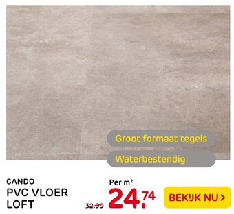 Praxis Cando PVC Vloer Loft aanbieding