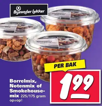 Nettorama Borrelmix, notenmix of smokehouse- mix aanbieding