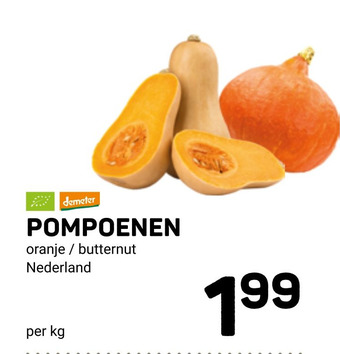 Ekoplaza Pompoenen aanbieding