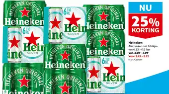 Hoogvliet Heineken aanbieding