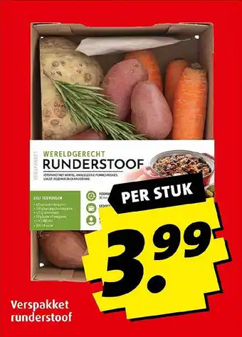 Boni Verspakket runderstoof aanbieding