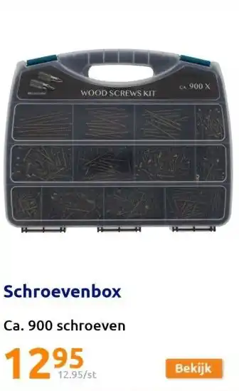 Action Schroevenbox aanbieding