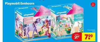 Kruidvat Playmobil eenhoorn aanbieding