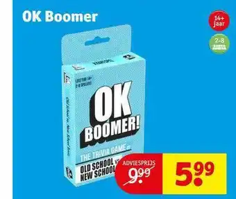 Kruidvat Ok boomer aanbieding