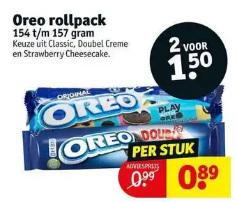 Kruidvat Oreo rollpack aanbieding