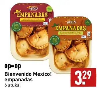 ALDI Bienvenido Mexico! empanadas 6 stuks aanbieding