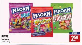 ALDI Maoam 200-230g aanbieding