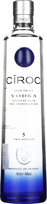 Drankdozijn Ciroc vodka 70cl aanbieding