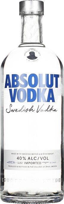 Drankdozijn Absolut vodka 1ltr aanbieding