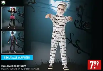 ALDI Halloweenkostuum aanbieding