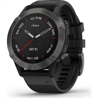 Horloge.nl Garmin fenix 010-02158-11 fenix 6 sapphire horloge aanbieding