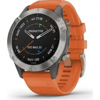 Horloge.nl Garmin fenix 010-02158-14 fenix 6 sapphire horloge aanbieding