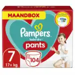 Plein.nl Pampers baby dry luierbroekjes maat 7 (17+ kg) aanbieding